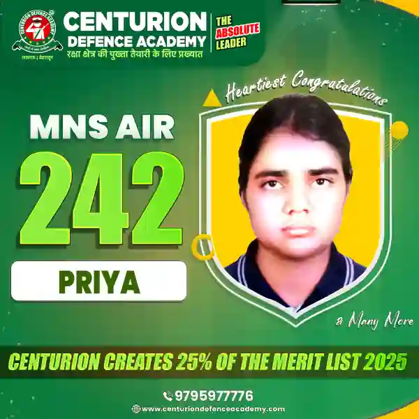 Centurion Defence Academy Selections