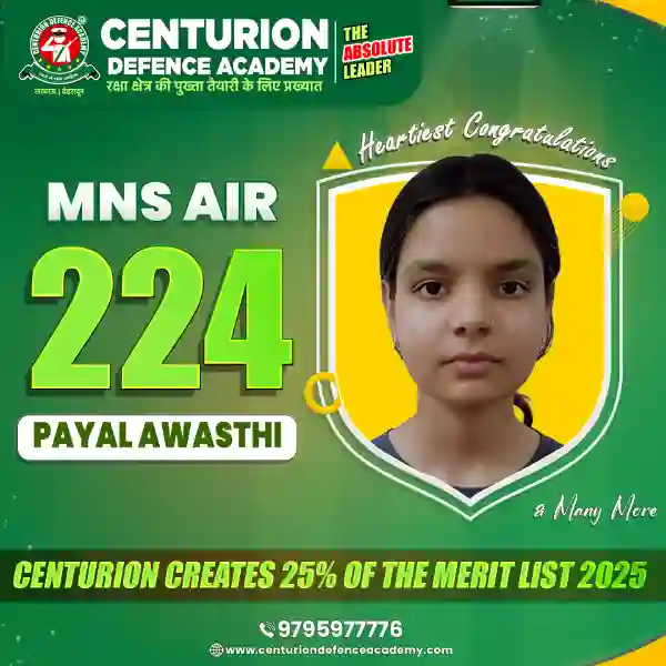 Centurion Defence Academy Selections